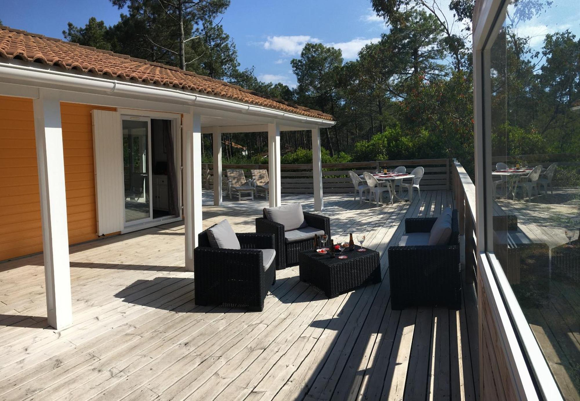 Chalet Orange Naturiste La Jenny เลอปอร์จ ห้อง รูปภาพ